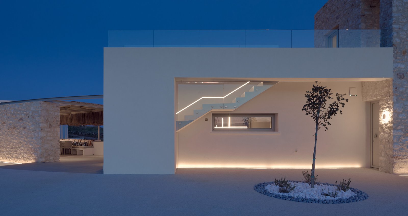 Villa entrance